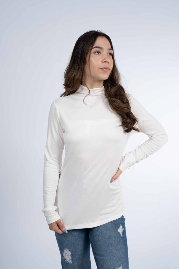 Blusa Fem Pura Mania Gola Alta - Imagem 2