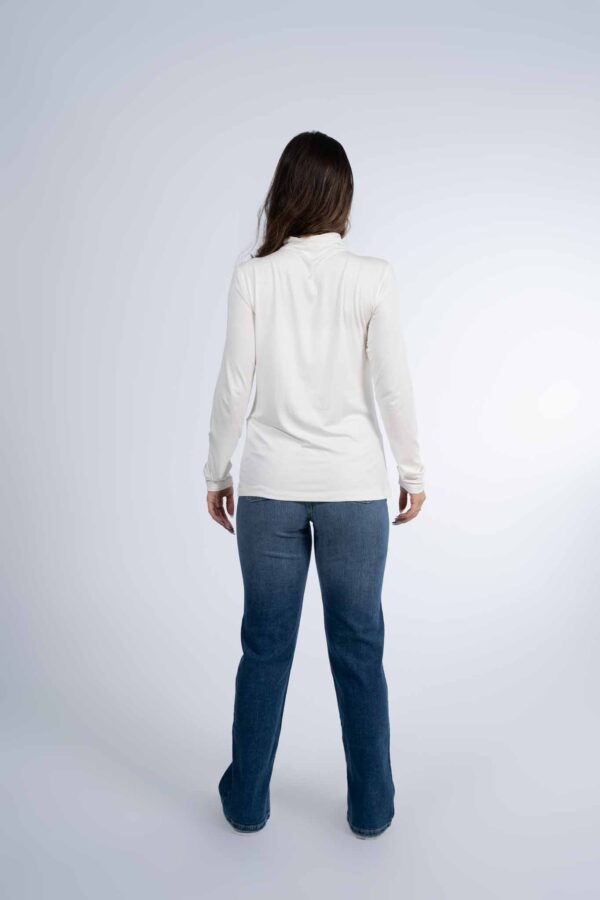 Blusa Fem Pura Mania Gola Alta - Imagem 3