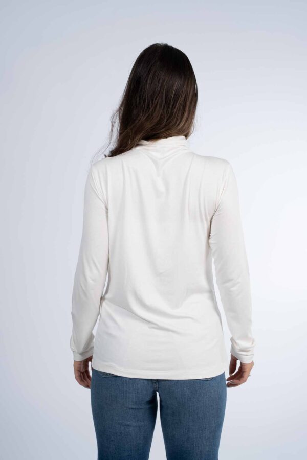 Blusa Fem Pura Mania Gola Alta - Imagem 4