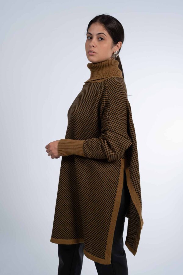 Blusa de Inverno Gola Alta Tricot - Imagem 5