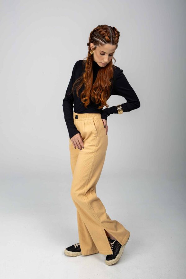 Calça PuraMania Fem Wide Leg