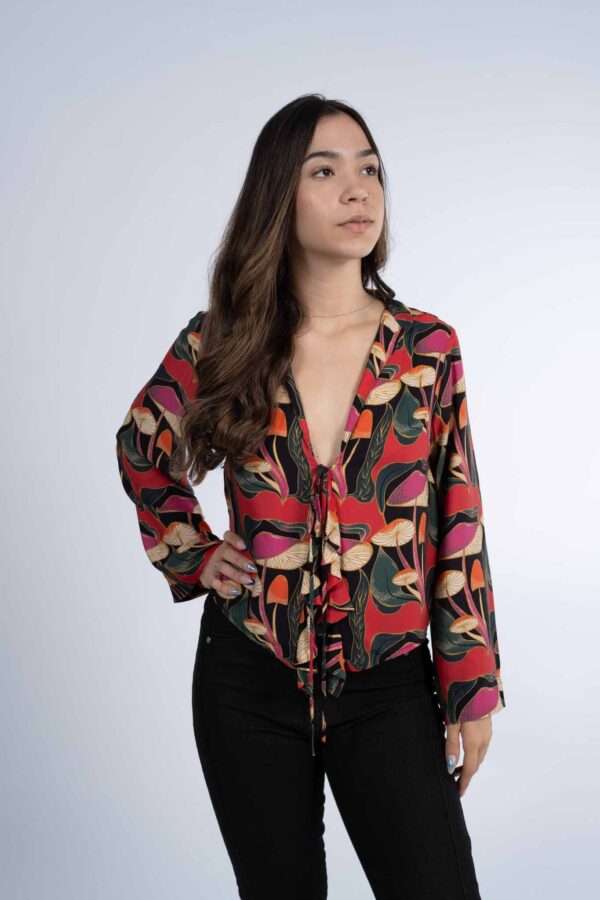 Camisa Farm Cogumelo Silv - Imagem 2