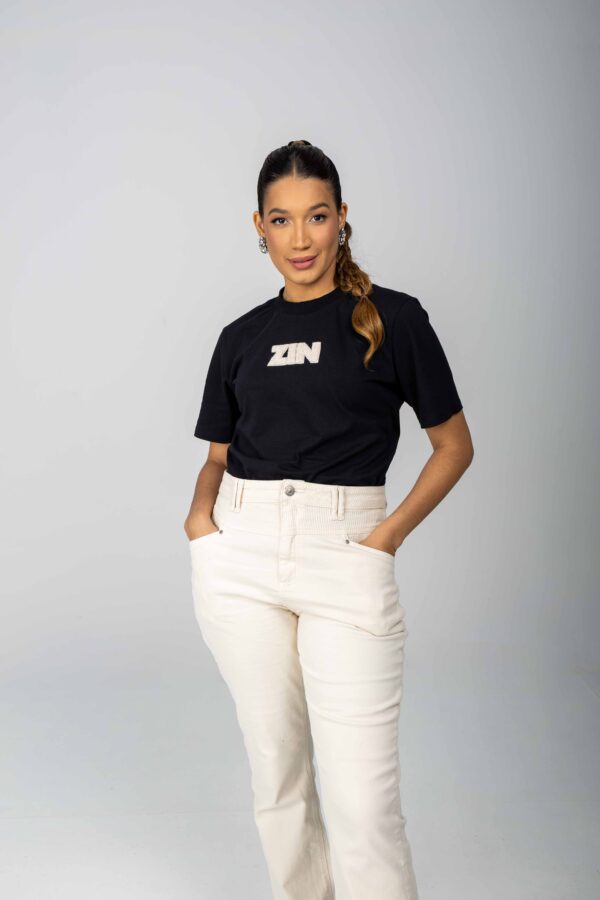 Camiseta Zinco Solta Decote - Imagem 2