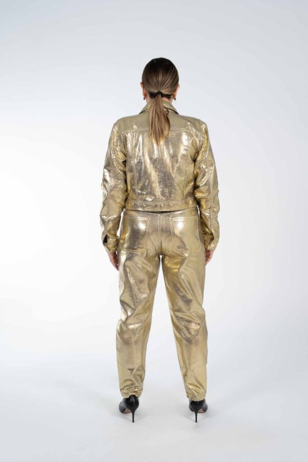 Jaqueta Dourada Linha Glam Pura Mania - Imagem 3