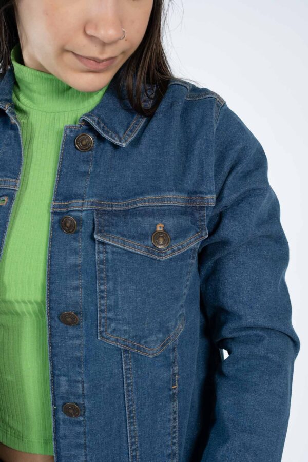 Jaqueta Jeans Dzarm - Imagem 2