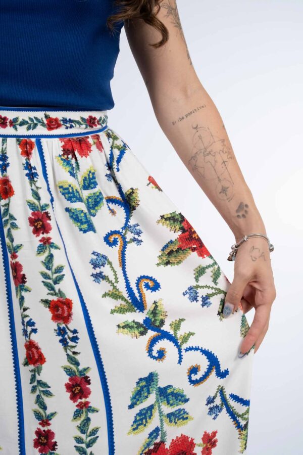 Saia Farm Flor Realeza - Imagem 2