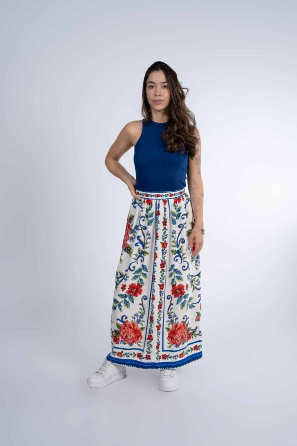 Saia Farm Flor Realeza - Imagem 3