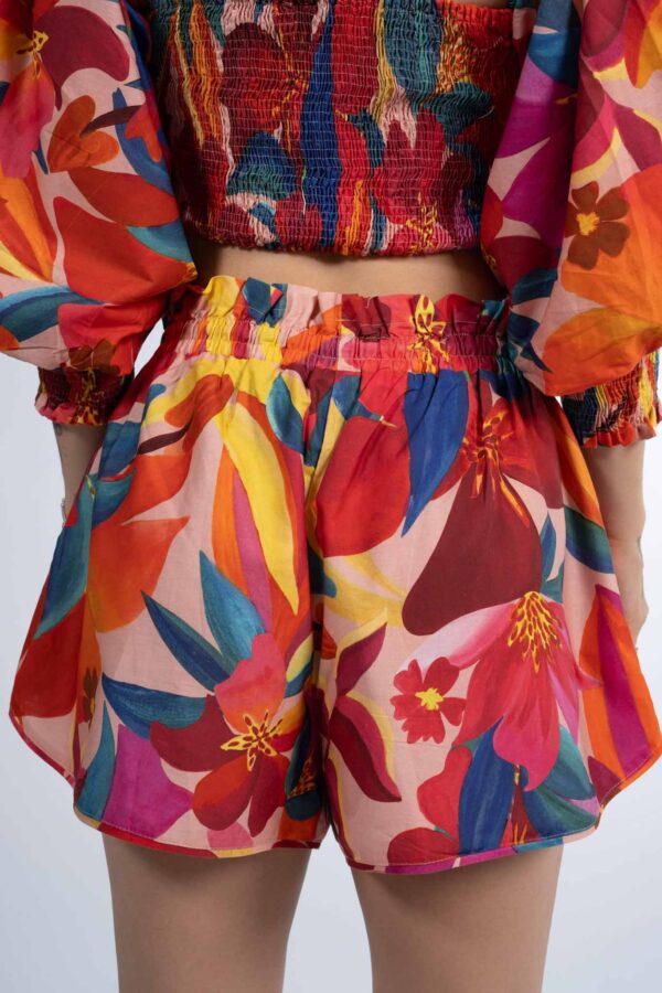 Short Farm Floral Erika - Imagem 4