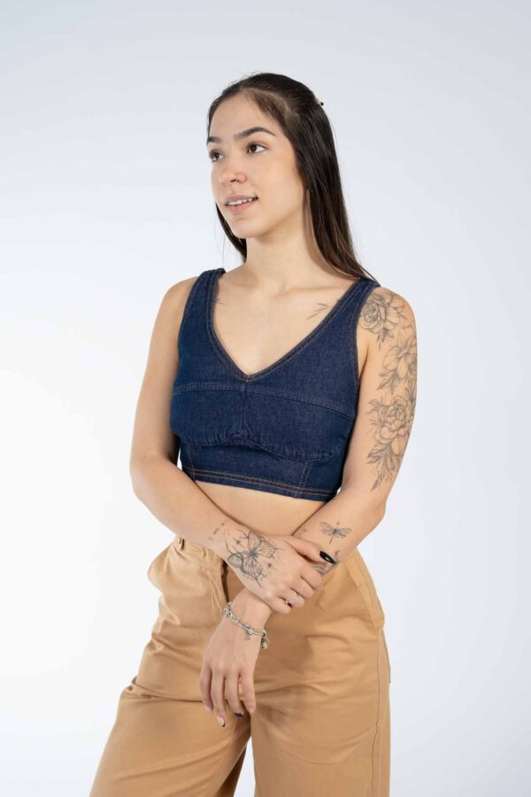 Top Jeans Pura Mania - Imagem 6