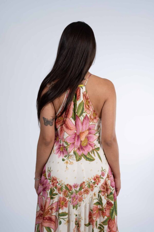 Vestido Farm Cropped Floral de Verão - Imagem 5