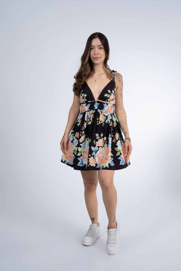 Vestido Farm Curto Lenço - Imagem 3
