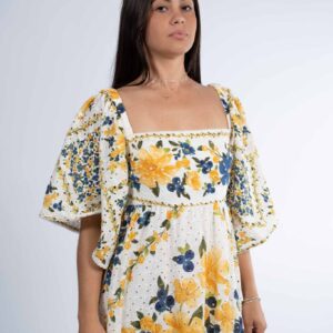Vestido Farm Laise Flor de Açai