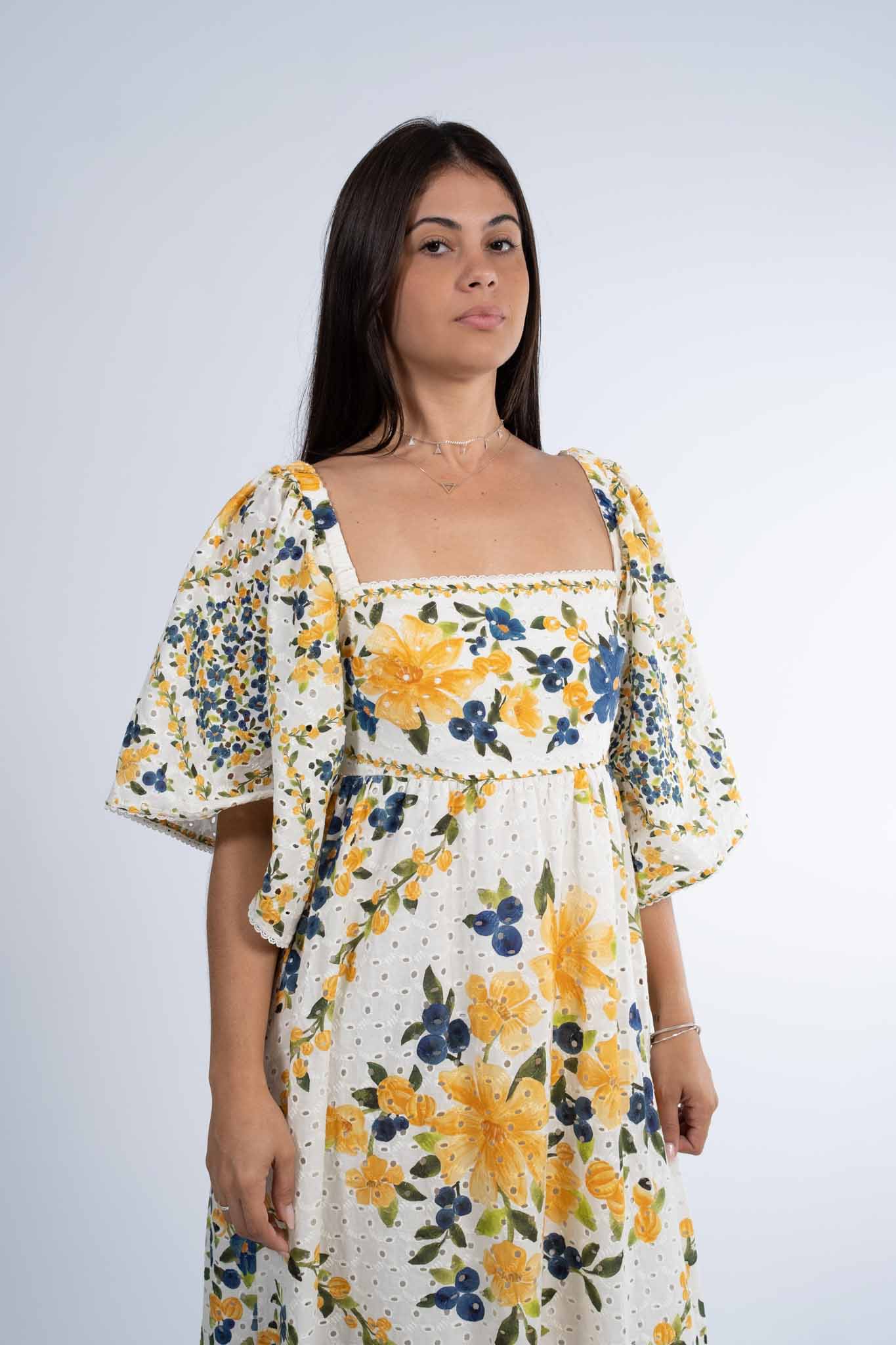 Vestido Farm Laise Flor de Açai