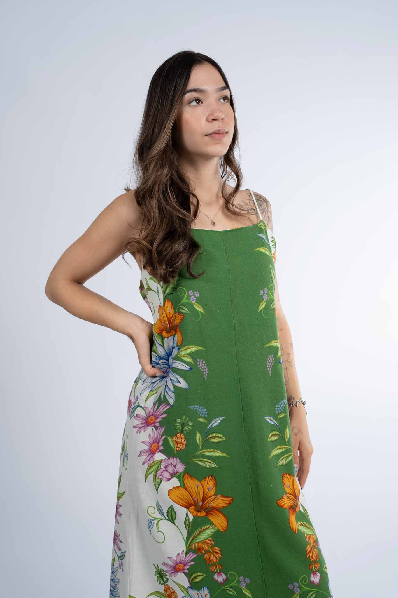 Vestido Farm Midi Delicad