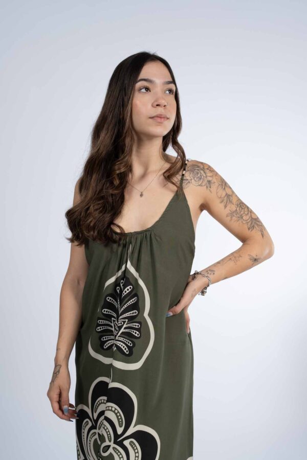 Vestido Farm Grafico Mist - Imagem 2
