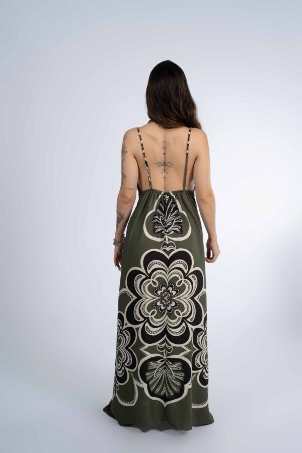 Vestido Farm Grafico Mist - Imagem 4