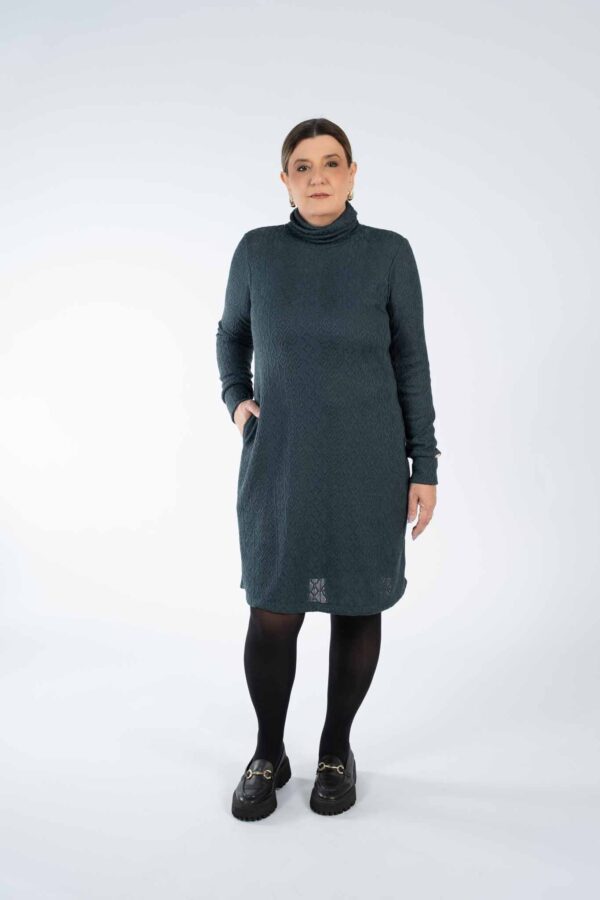 Vestido Manga Longa Inverno - Imagem 2