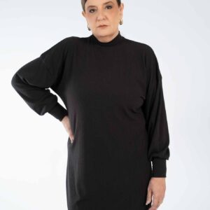 Vestido Curto Manga Longa Pura Mania