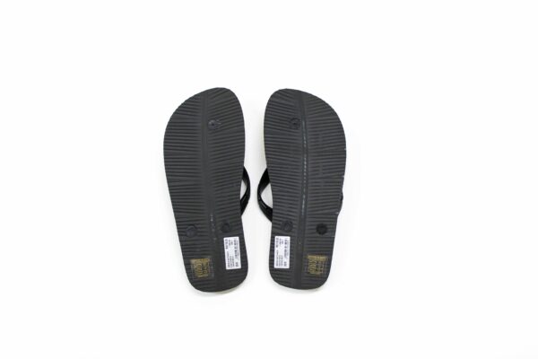 Sandalia Farm Salto Rasteiro Plastico Preto - Imagem 4