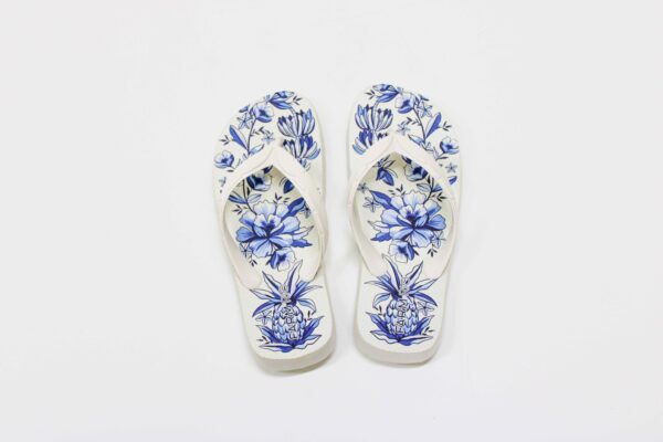 Sandalia Farm Xilo Tropical Plastico Branco - Imagem 3
