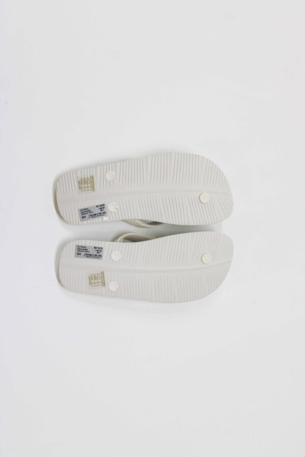Sandalia Farm Xilo Tropical Plastico Branco - Imagem 5
